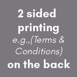 Carbonless NCR Forms Printing 2-Part 5.5"x8.5" 2-Side Grayscale - NCR Print Canada