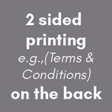 Carbonless NCR Forms Printing 2-Part 8.5"x14" 2-Side Grayscale - NCR Print Canada