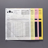 Carbonless NCR Forms Printing 4-Part 8.5"x11" 1-Side Grayscale - NCR Print Canada