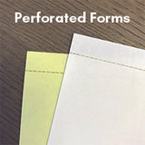 Carbonless NCR Forms Printing 4-Part 8.5"x11" 1-Side Full Colour - NCR Print Canada